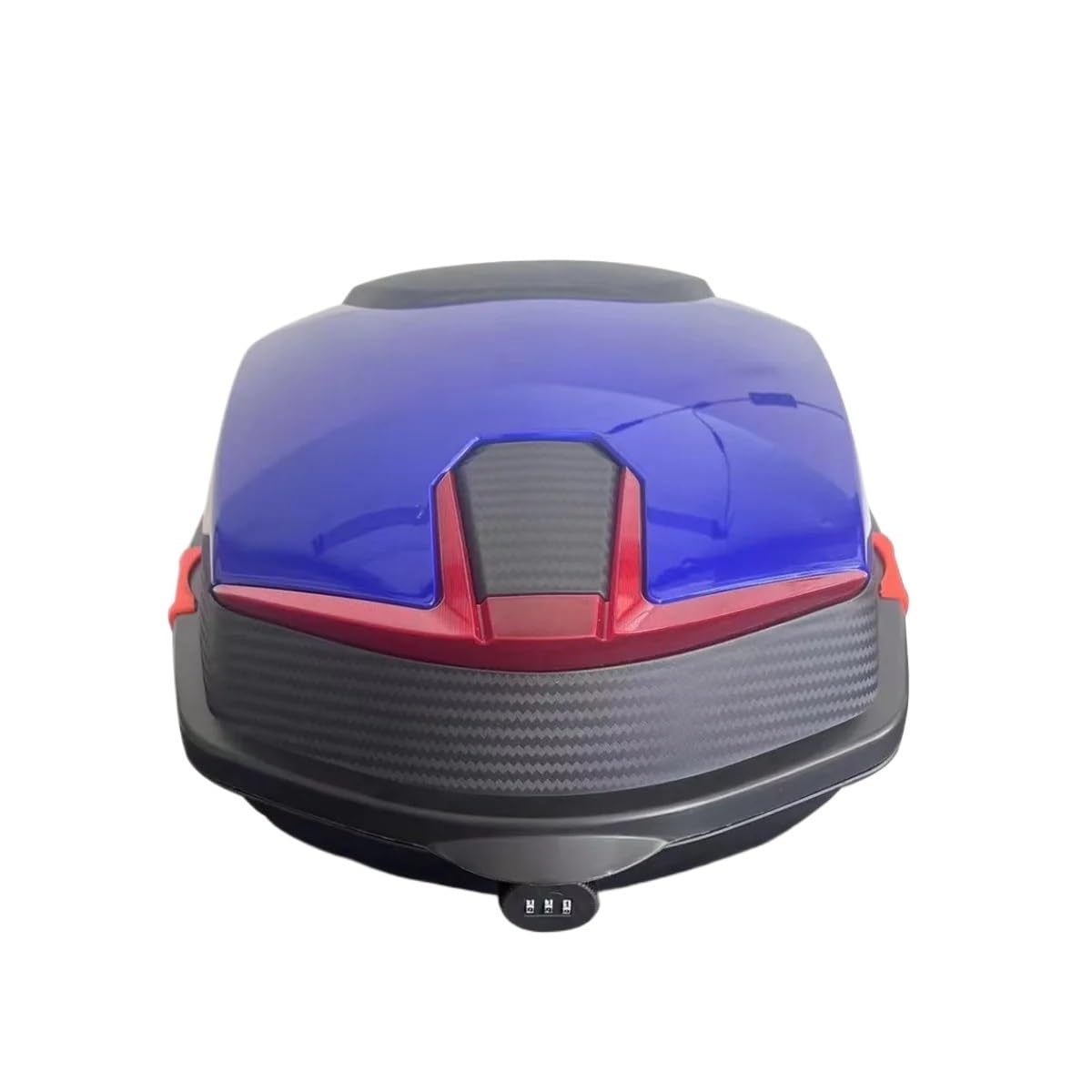motocyklowyTopcase Bagażnik motocyklowy Tylny Box Duża pojemność Zamykany górny bagażnik Uniwersalny do akcesoriów motocyklowych bagażnika motocykla(Password payment3)