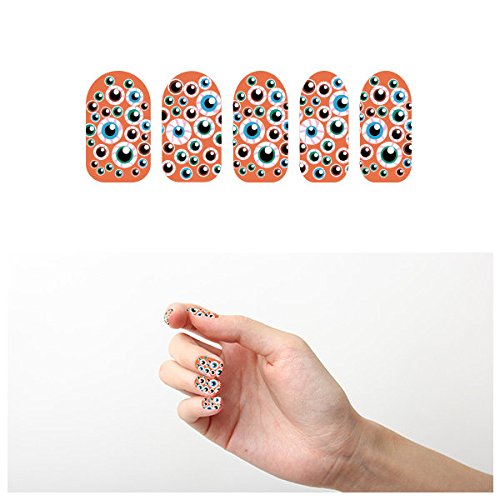 Tattify Eyball Nail Wraps - Eye Carumba (Set of 22)