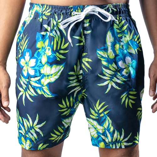 Kanu Surf Monaco Mens Swim Trunks Quick-Dry Mens Bathing Suit Swim Shorts (Regular & Extended Sizes)