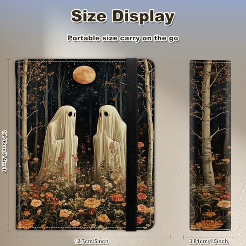 Image of Photo Album 4x6 120 Photos with Strong Elastic Band, Ghosts Moon Forest