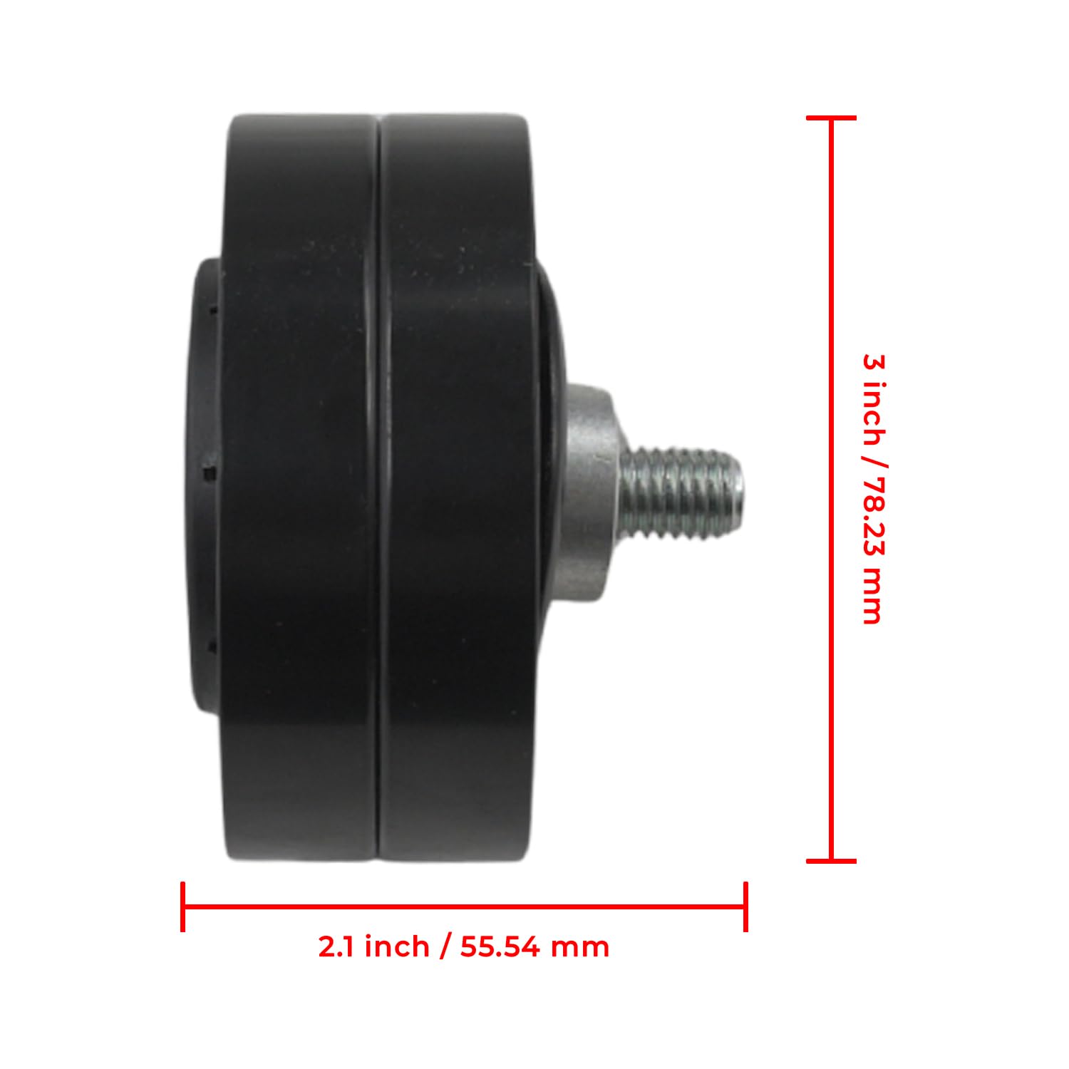 AL157596 Spannrolle kompatibel mit John Deere Traktor 6120 6120L 6130 6010 6020 6110 6110L