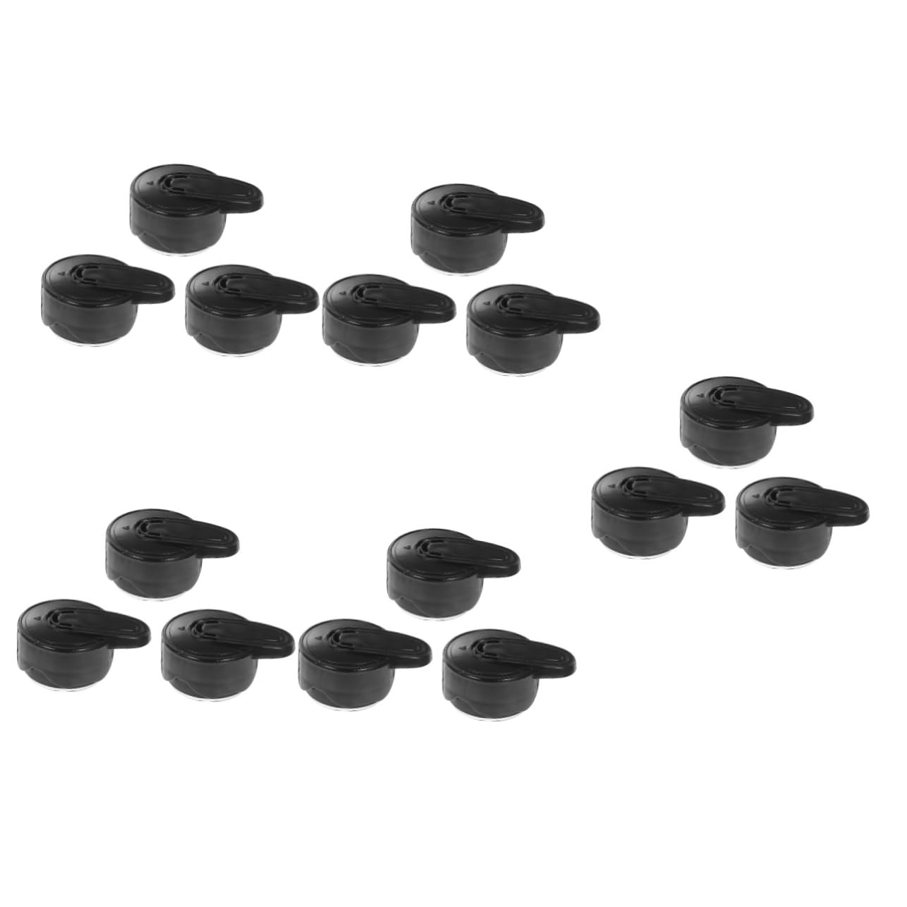 Ciieeo 5 Juegos Juego De Eléctrica Panela De Pressão Válvulas De Seguridad para Valvulas para Olla A Presion El Plastico Black 3 Piezas * 5