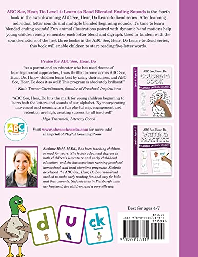 ABC See, Hear, Do Level 4: Learn to Read Blended Ending Sounds - Image 2