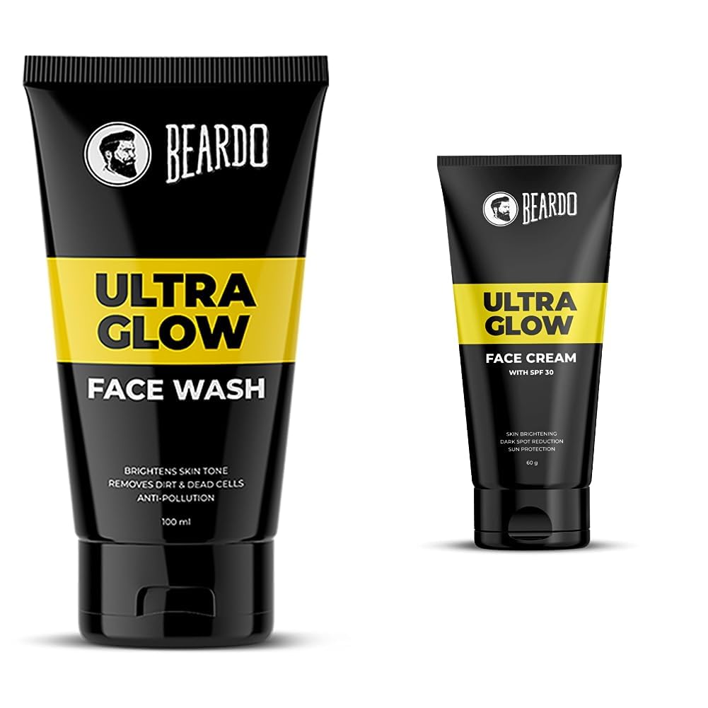 Facewash Combo | Ultraglow Face Wash 100ml & Ultraglow Face Cream 60g (Set of 2)