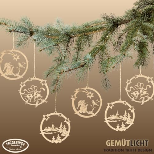 WEIGLA - Baumbehang aus Holz original Erzgebirge I Christbaumschmuck I...