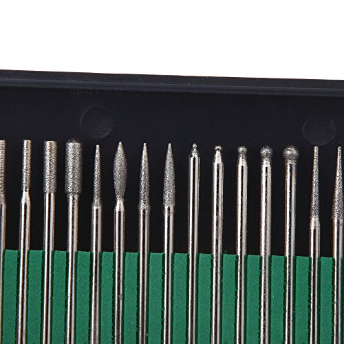 Walmeck Nail Art Tool 30Pcs Set Nail Drills Bits Kit Electric Manicure Pedicure