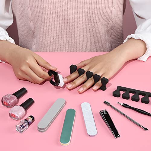 Glamonade Nail File And Buffer Professional 9Pcs Manicure Tools Kit With Double Sided Nail Files, Nail Buffers Green Sponge Buffers Nail Brush Nail Clipper Cuticle Pusher And Cuticle Trimmer Perfect Manicure Tool Set For Beginners Women Girls Diy At Everywhere #TOP6