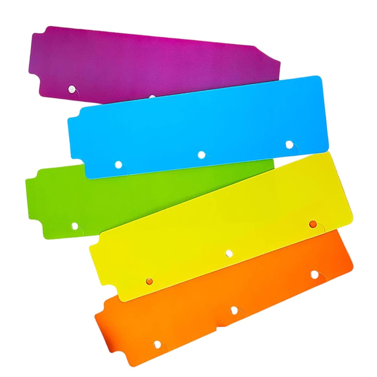 Operitacx 60pezzi Pz Divisori Per Raccoglitori Colorati Segnapagina Per Quaderni e Notebook Per Ufficio e Studio Facilità Di Organizzazione e Accesso Ai Documenti
