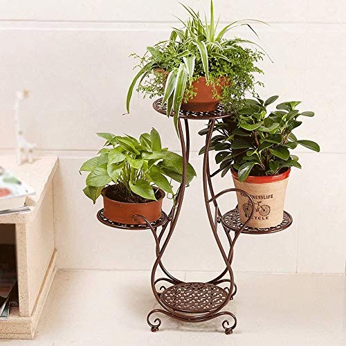 Supporto per Piante Angolare a 3 Livelli 85 cm ProGarden