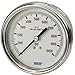 Industrial Pressure Gauge - 233.54 Series, 10000 psi, 2-1/2 in Face Diameter, Center Back Mount U-Clamp, 1/4 NPT in Port Size, Glycerin Filled