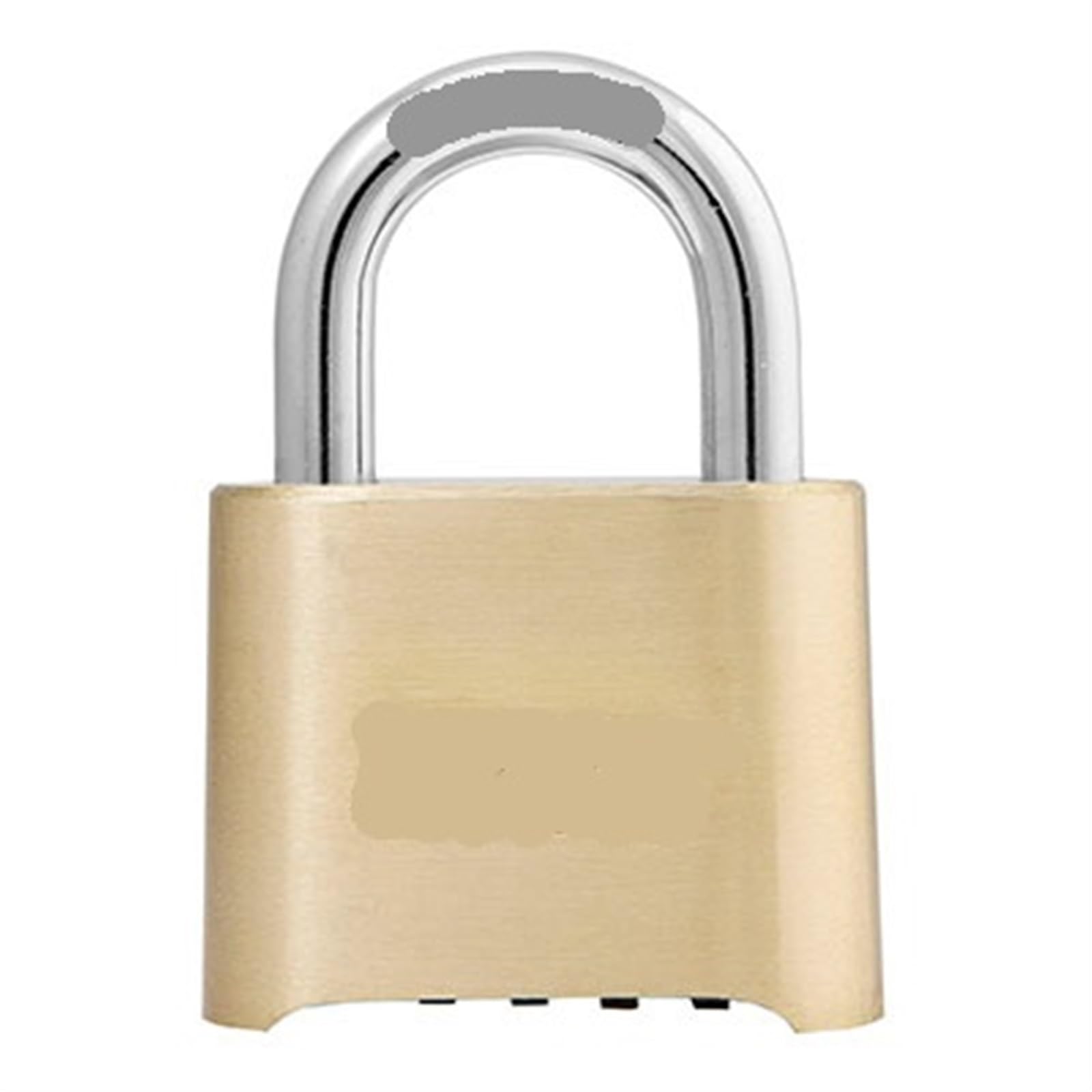 Combination Padlock Brass Password Combination Code Lock Padlock Anti-Theft Tamper-Proof Waterproof