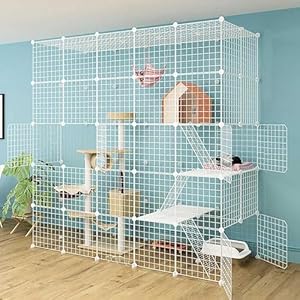 Pet's Home YKMYXZ Katzenlaufstall Ersatzzwinger