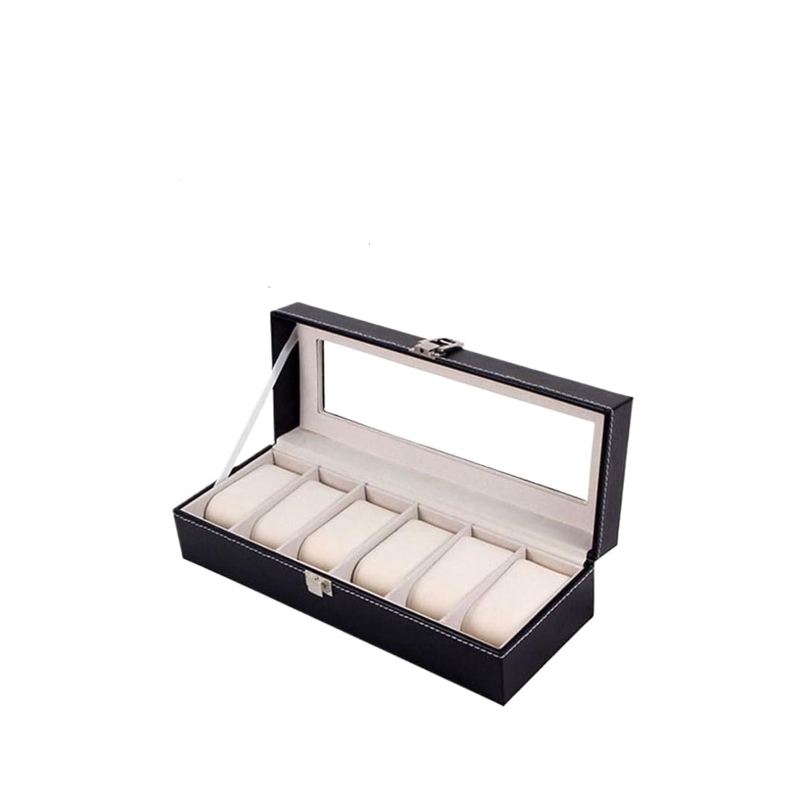GHHZML Watch Box Mens 6 10 12 Grids PU Leather Watch Display Case Collection Storage Holder Box Jewelry Packaging Watches Accessories