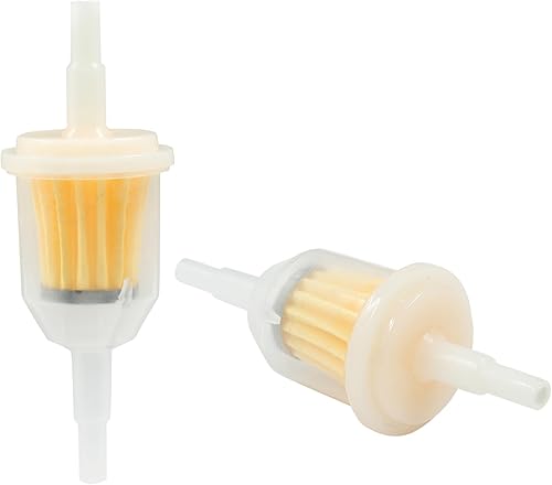 Miniatura 5 de 10 filtros universales de combustible en línea con imán, filtro de combustible de motor pequeño de repuesto para línea de combustible de 14 y 516