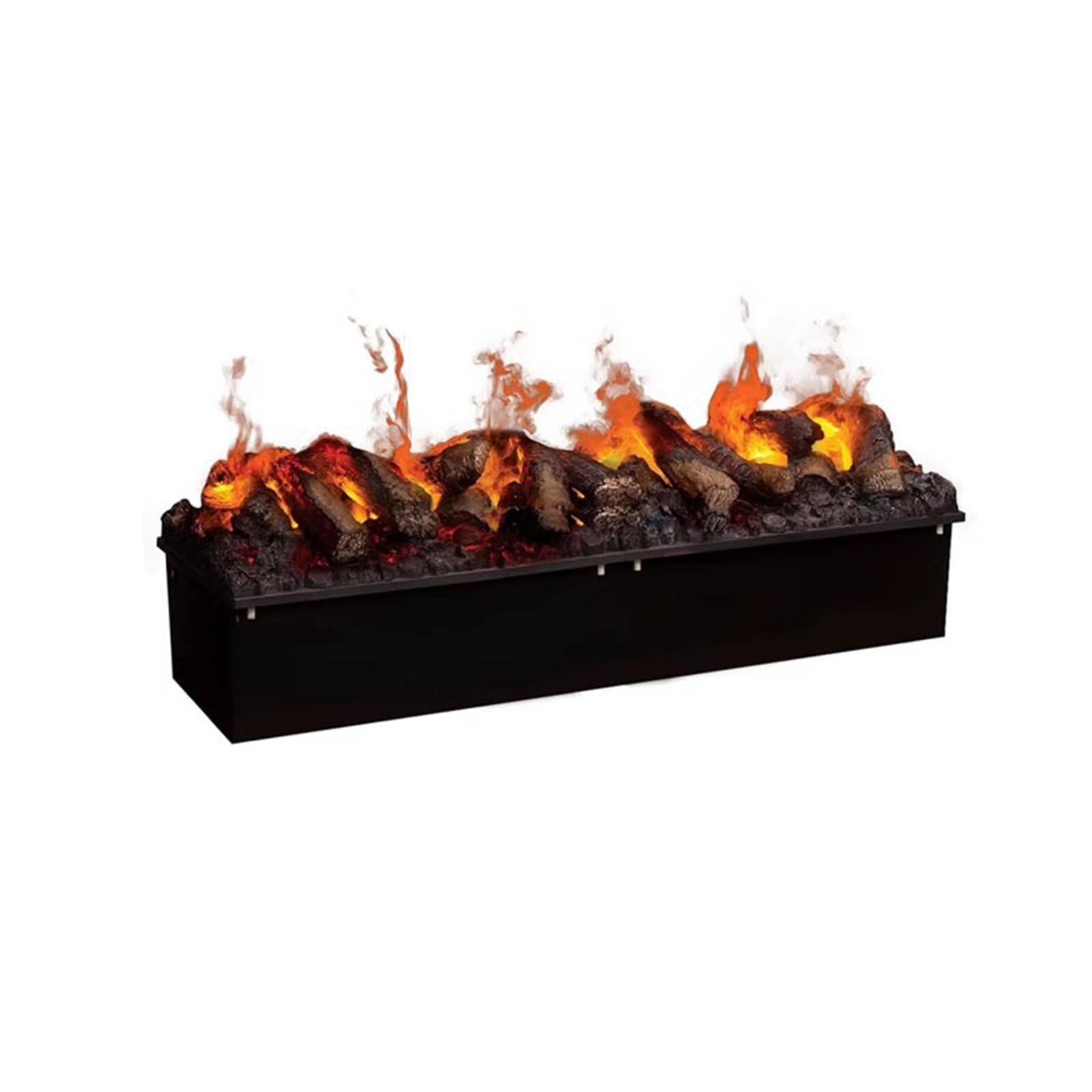 WANGHAI-666 Electric Fireplaces Recessed Fireplace Flame Adjustment 3D Simulation Charcoal Water Vapor(Small)