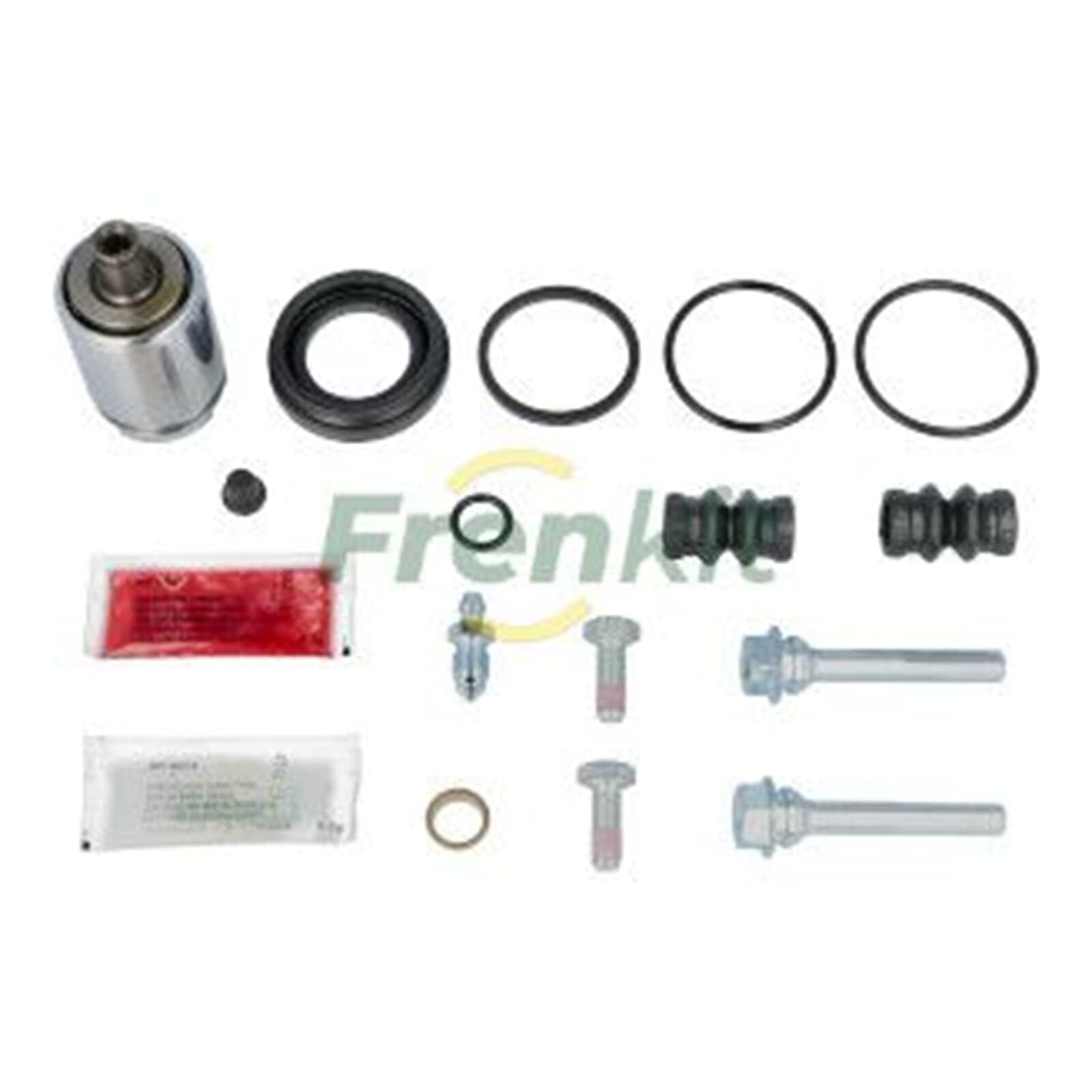 FRENKIT 738579 Kit di revisione della pinza freno Assale posteriore Compatibilità con FORD S-MAX WA6 GALAXY WA6 S-Max Mk1 MPV, VOLVO V60 155, 157