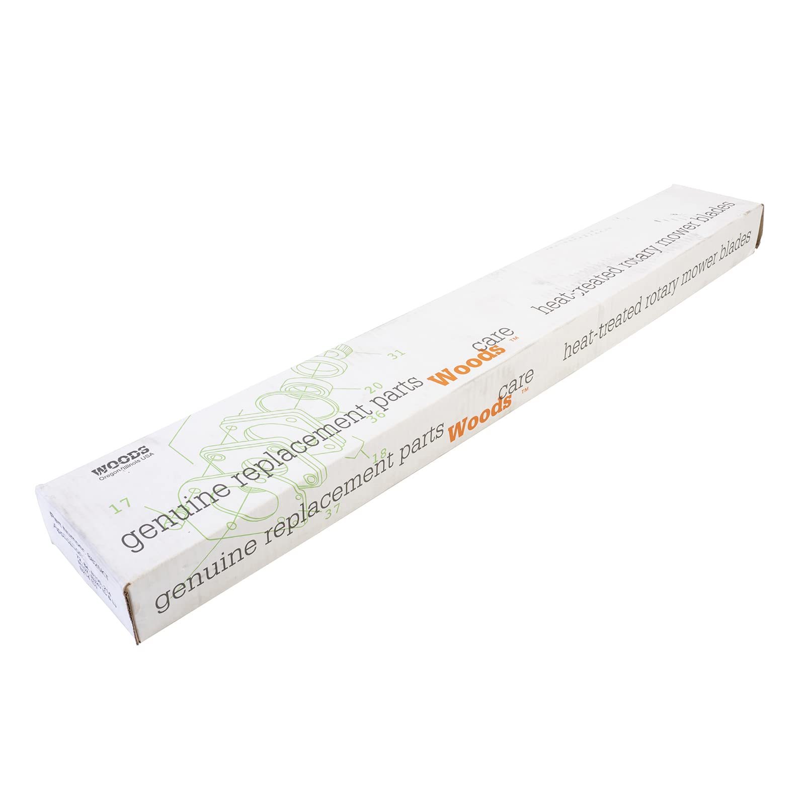 Amazon.com : WOODS OEM 8825KT (8825-2 Blade Set) 30.25