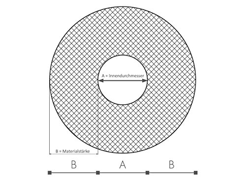 Rohrisolierung Kautschuk endlos Isolierschlauch endlos 10mm Dämmung, 15-28mm Rohrdurchmesser, 18-33lfm (Kautschuk Rohrisolierung 10mm, 18mm x 10mm x 28m)