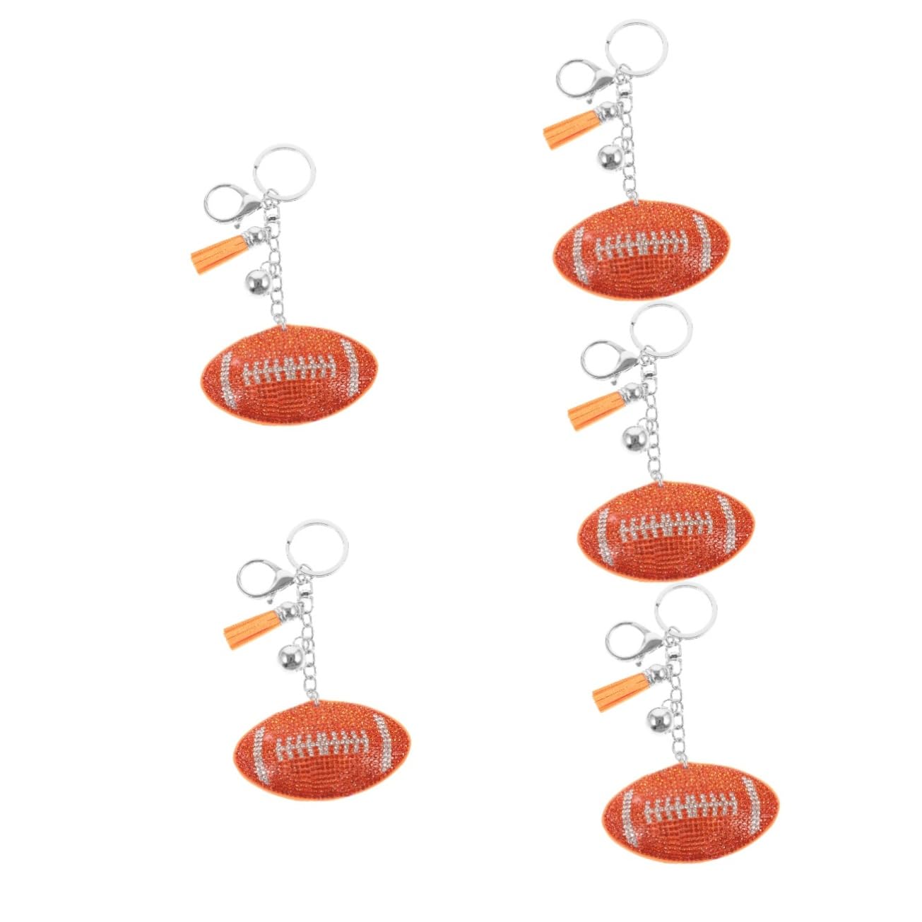 Kisangel Llavero De Futbol Llavero Colgante Mochila Rugby Llavero Colgante Rugby Colgante Llavero De Colgante De Rugby Colgante De Llavero De Rugby Orange El Plastico