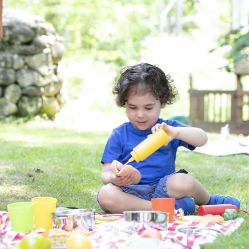 Melissa & Doug 6-Piece Condiments Wooden Play Kitchen Food Set - image 7