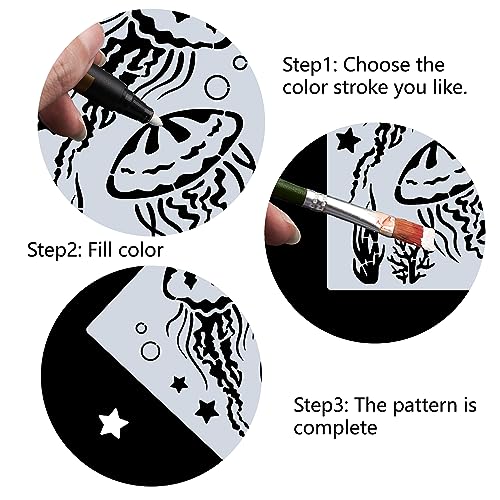 GORGECRAFT Stencil Medusa 30×21cm Stencil Vita