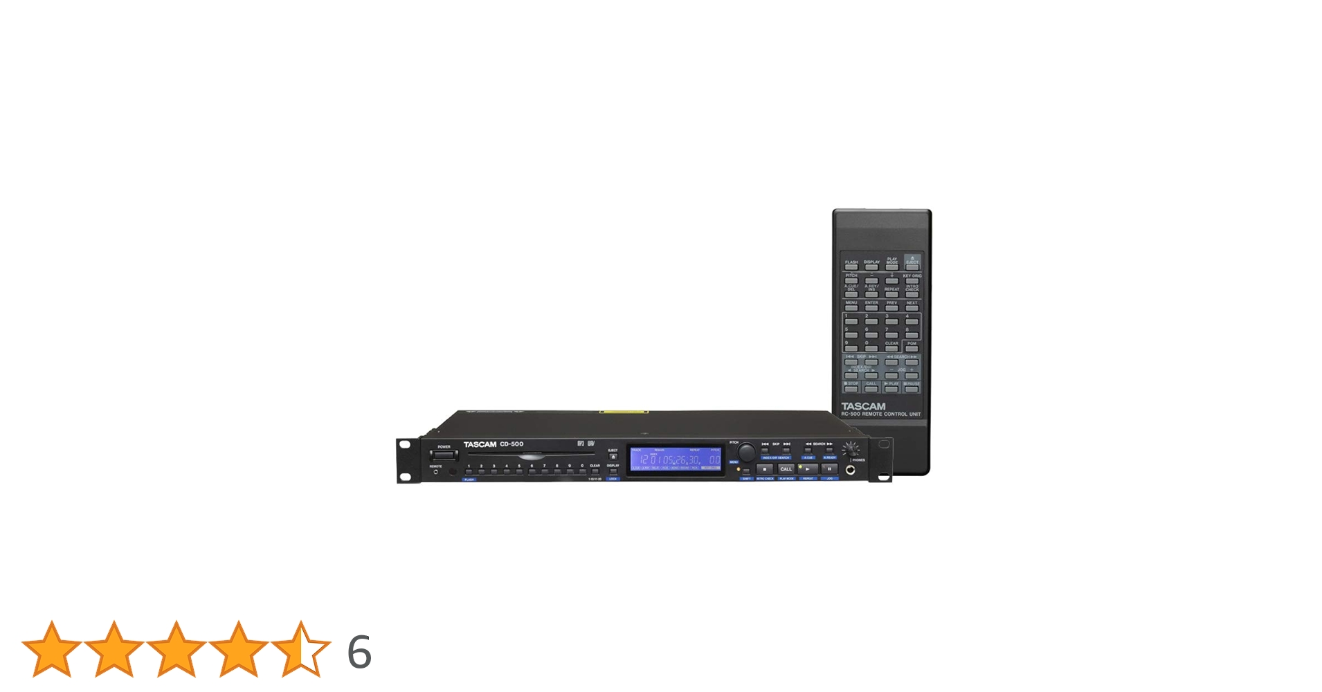 TASCAM CDプレーヤー 業務用1U CD-500 CD-500 | 業務用1U CDプレーヤー | ブランド,TASCAM