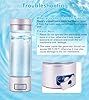 Meticuloso Upgraded 3-in-1 Hydrogen Water Bottle Generator up to 5000PPB Hydrogen Inhalation Machine Hydrogen Water Maker with SPE PEM Technology (Nasal Cannula Not Included) #2