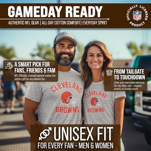 Image of NFL Gameday Cotton Blend T-Shirt for Men and Women - Licensed