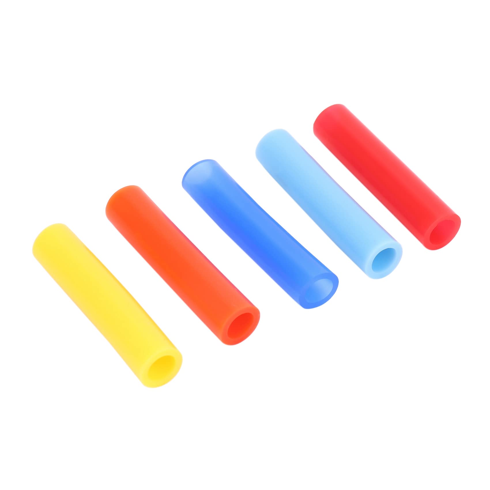Topper per cannuccia in silicone, copertura per cannuccia da 10 mm, copertura per cannuccia in silicone, portatile, per infermieri, esterni, interni, casa
