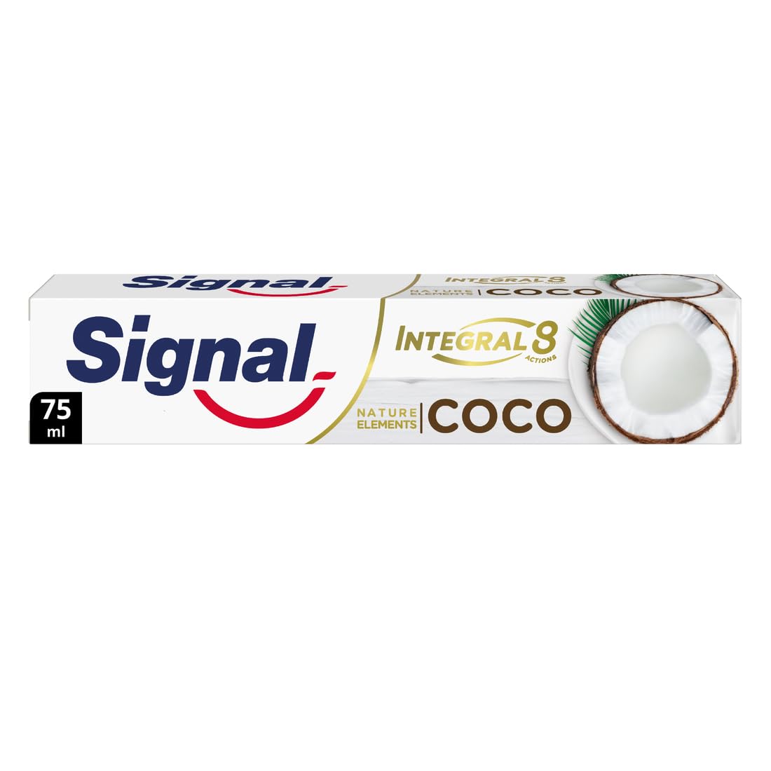 Signal Integral 8 Dentifrice Nature Elements Coco 75ml