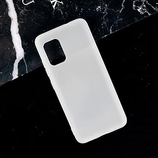 Capa para Asus Zenfone 8 Mini ZS590KS, capa traseira de TPU macia à prova de choque de silicone anti-impressões digitais Capa protetora de corpo inteiro para Asus Zenfone 8 ZS590KS (branca)