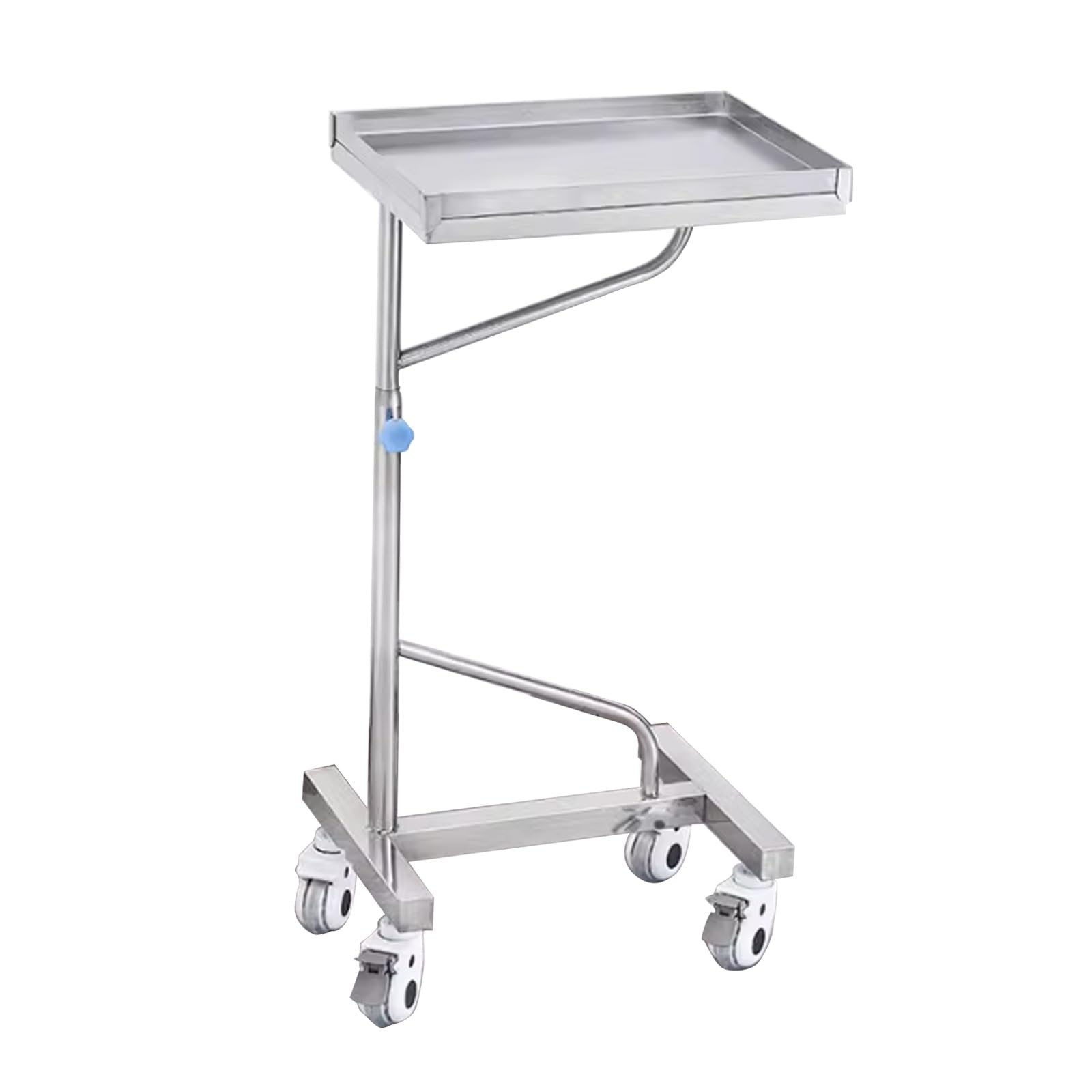 Carrito Cocina, Carrito Auxiliar con Ruedas, Bandeja médica con Ruedas, Carro Auxiliar con Ruedas for salón de Belleza, Peluquería, Tatuaje, SPA, Clínica(60cm/24in)