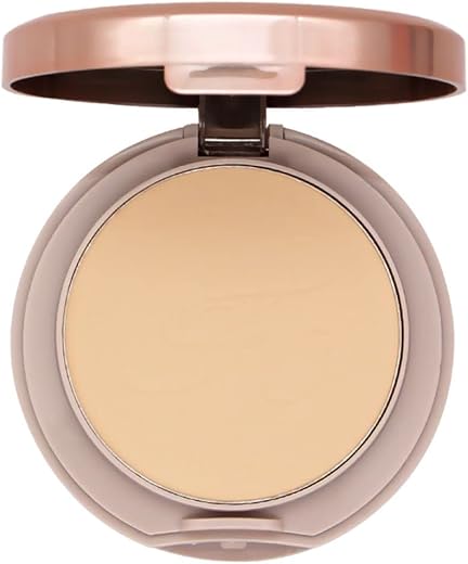FASHION COLOUR Oil Control 2 in 1 Powder | With Mirror and Powder Puff | Oil and Sweat Control | Long Lasting Compact Powd...