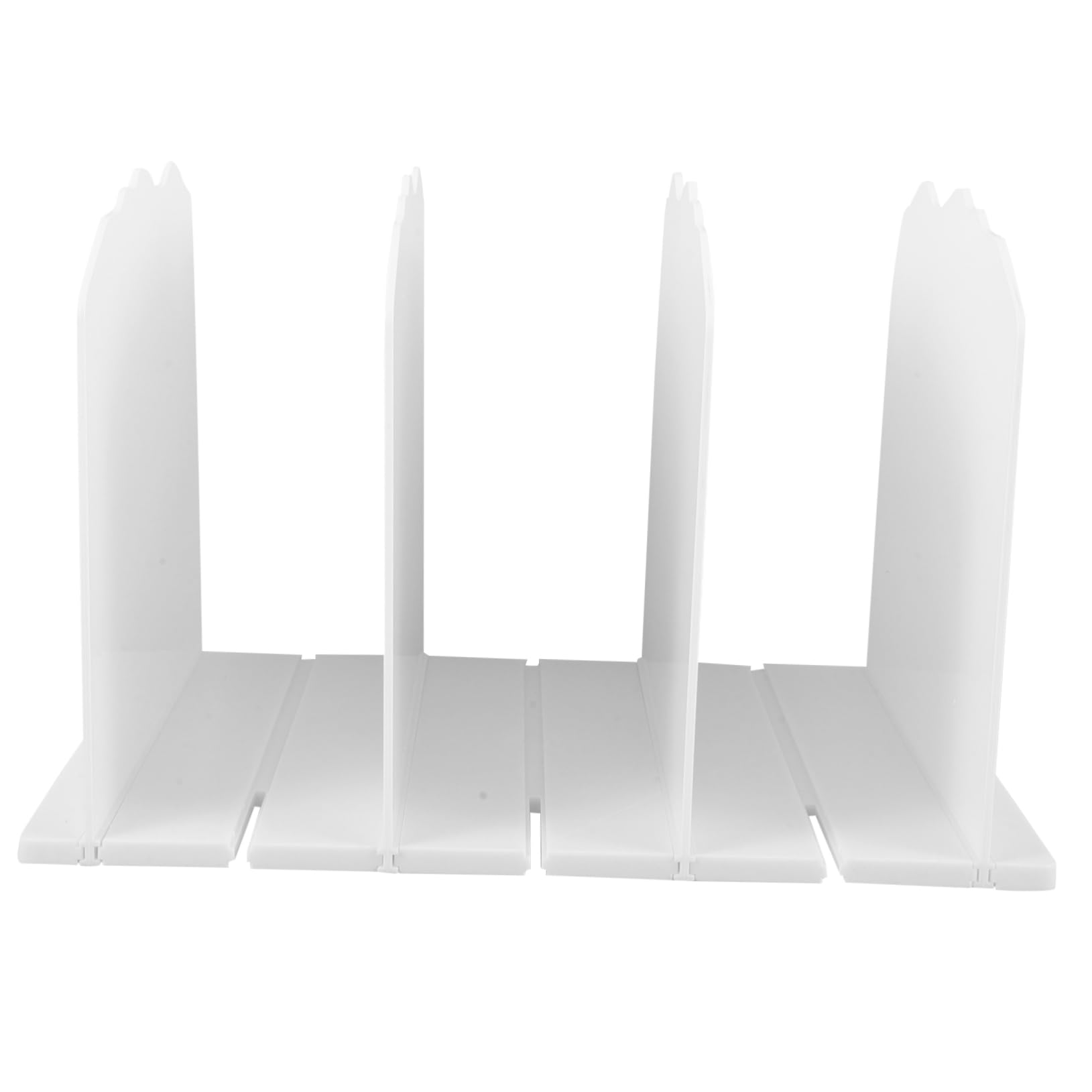 Estante de Almacenamiento para Bolsos Organizador Transparente de Separador de Armario Sujetalibros de Plástico para Organizar Bolsos de Mujer Dormitorio o Pasillo