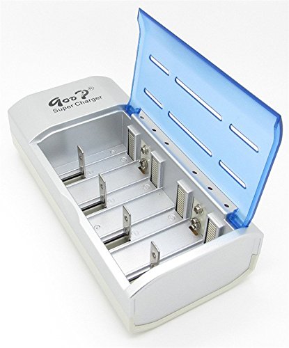 AA/AAA/C/D 9V Rechargeable Battery Universal Quick Charger - //coolthings.us