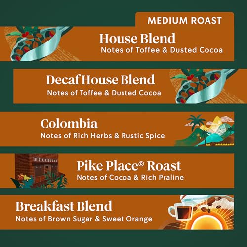 Image of Starbucks Coffee, Keurig K-Cup Pods, Custom Build Your Own Variety Pack, 40 Pods