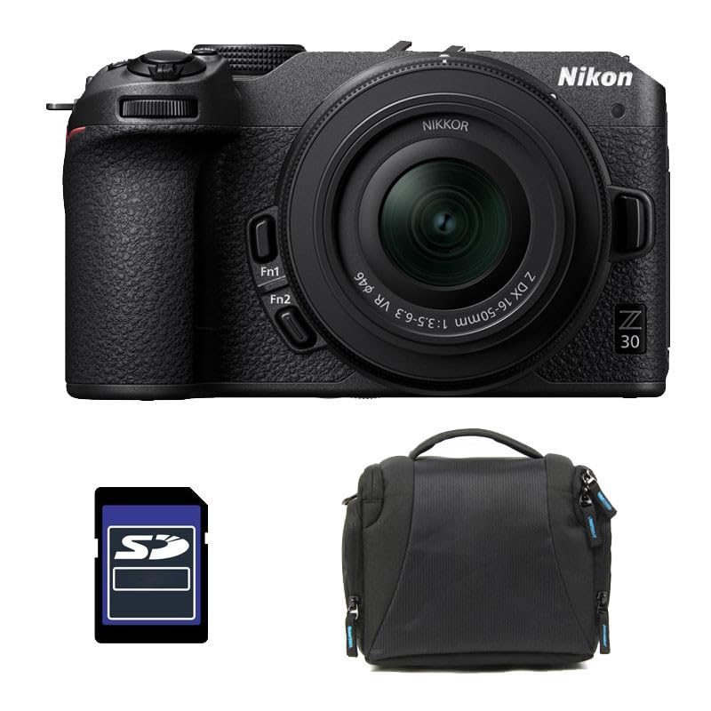 Kit de fotografía Personalizado Creado con NIKON Z30 + Z 16-50 + Sac + Carte SD 8 Go