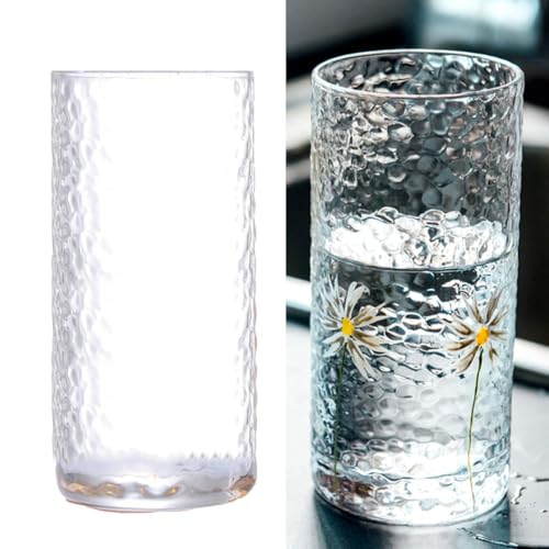 Tazas de agua de vidrio para banquetes y fiestas con motivos florales de Oriente 4