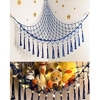 Teddy Hammock Toy Storage Net - Soft Cuddly Plushies Cute Accessories for Stuffed Animals, Teddy Bear Hammock squishmallow Kawaii Kids Nursery Decoration Baby Bedroom Aesthetic Decor