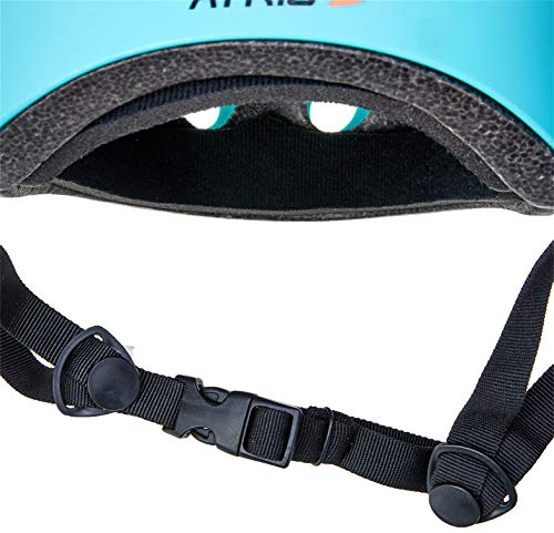 Capacete Esportivo Coquinho Tam. G Regulável com 11 Entradas de Ventilação Azul Fosco - ES194 Atrio