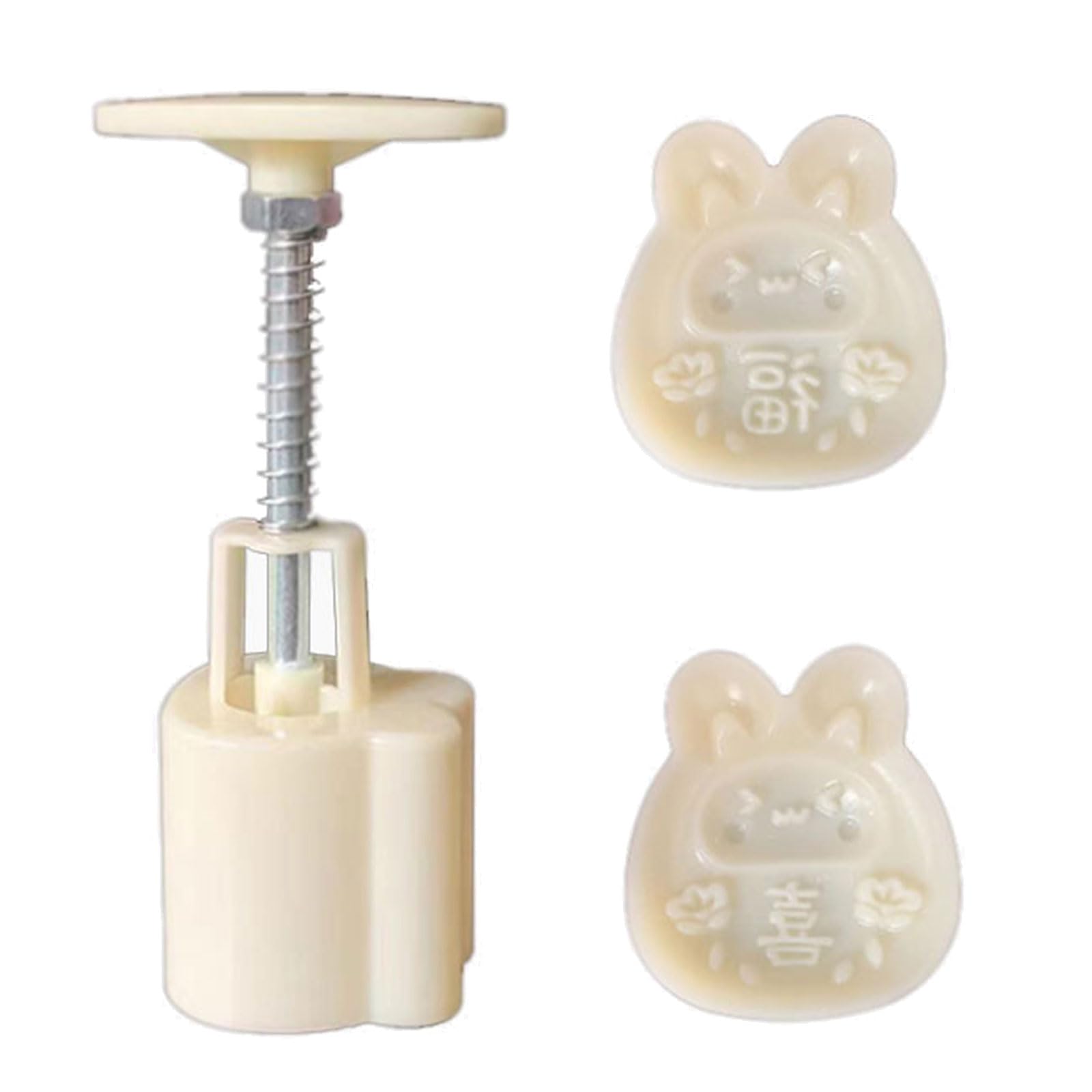 Buxuaaaa Flower Mold Hand Pressed Cookie Cutter for Festive Baking Mold Flower Press Pastry Press
