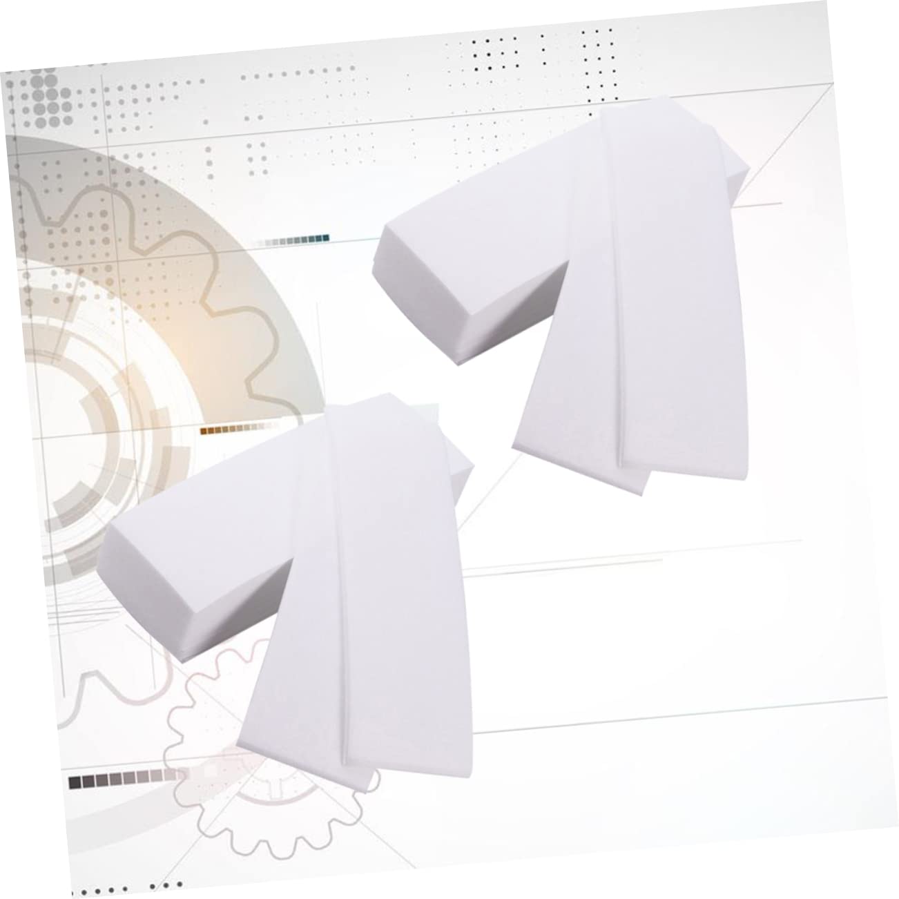 Didiseaon Depilatory Wax Paper 3 Packs 300 Sheets Non-woven Hair Removal Paper High Adhesive for Body Facial Hair