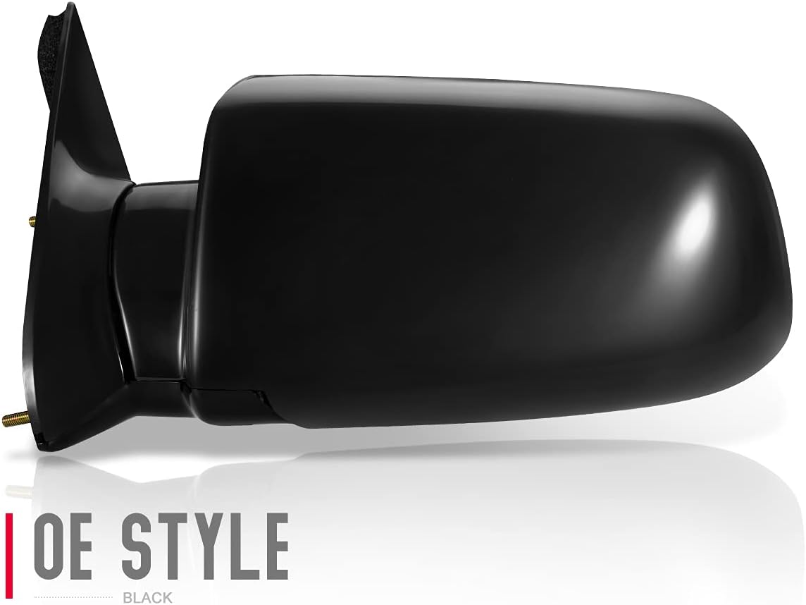 Auto Dynasty GM1320140 Factory Style Driver Left Side Mirror - Manual Folding | Manual Adjust - Compatible with Chevy GMC C/K 1500-3500 Pickup/Suburban 92-20, Paint To Match