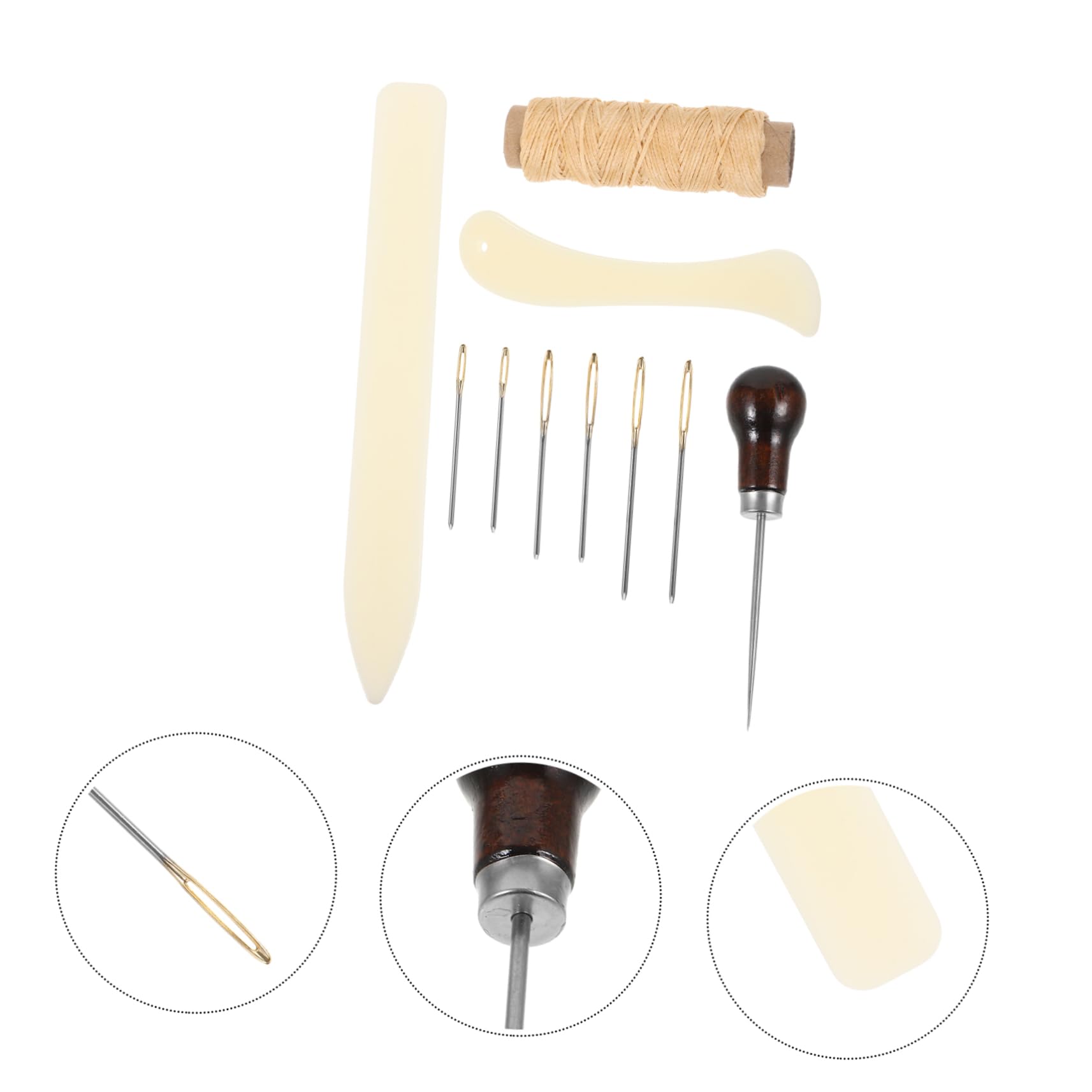 SHINEOFI 5 Ensembles Ensemble De Couteaux Origami Les Outils Kit De Fabrication De Livres Presse À Livres Reliure Outils Et Fournitures En Cuir Kit De Reliure Bricolage De Couture En
