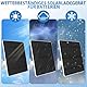 Solarpanel für Arlo Pro 3/Arlo Pro 4/Arlo Pro 5S/Pro 3 Floodlight/Ultra/Ultra2, 5W Solarpanel für Überwachungskamera Solarmodul IP65 Wasserdicht mit 3m Kabel, 360°Einstellbare Halterung (2 Pack)