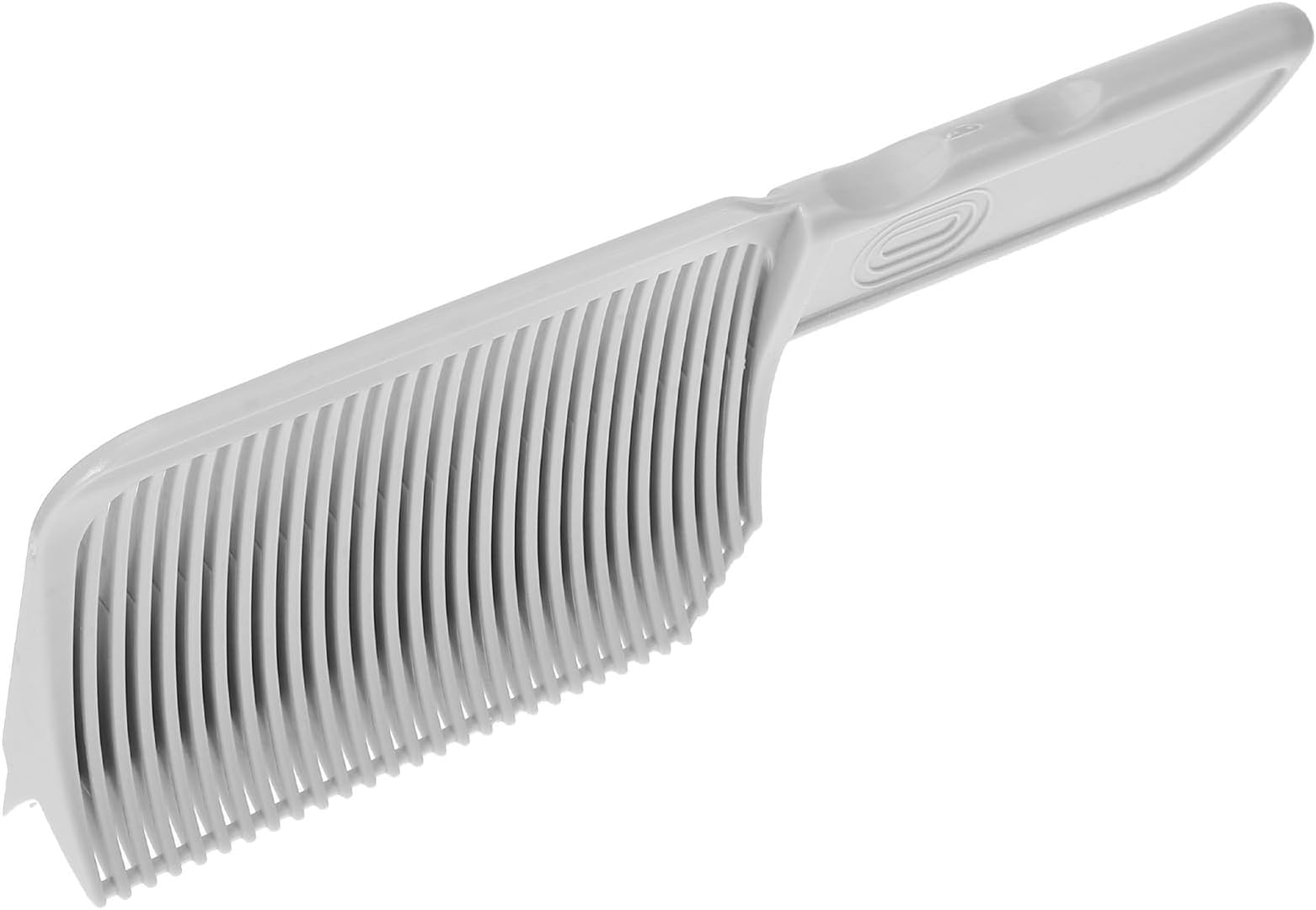 Hair Cutting Comb Gray Flat Top Styling Protective Clipper Comb for Men Barber Equipment for Fade Haircuts