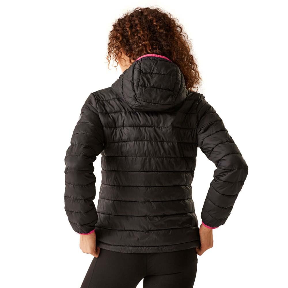 Regatta Regatta Women's Hooded Hillpack II Jacket Abrigo acolchado con capucha y cremallera Hillpack II Packaway de Regatta para mujer Mujer
