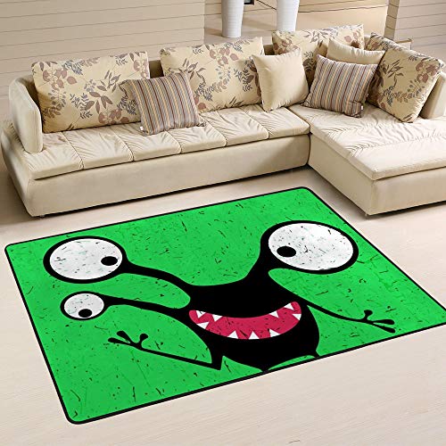 Tapis en polyester grand format résistant et facile à laver