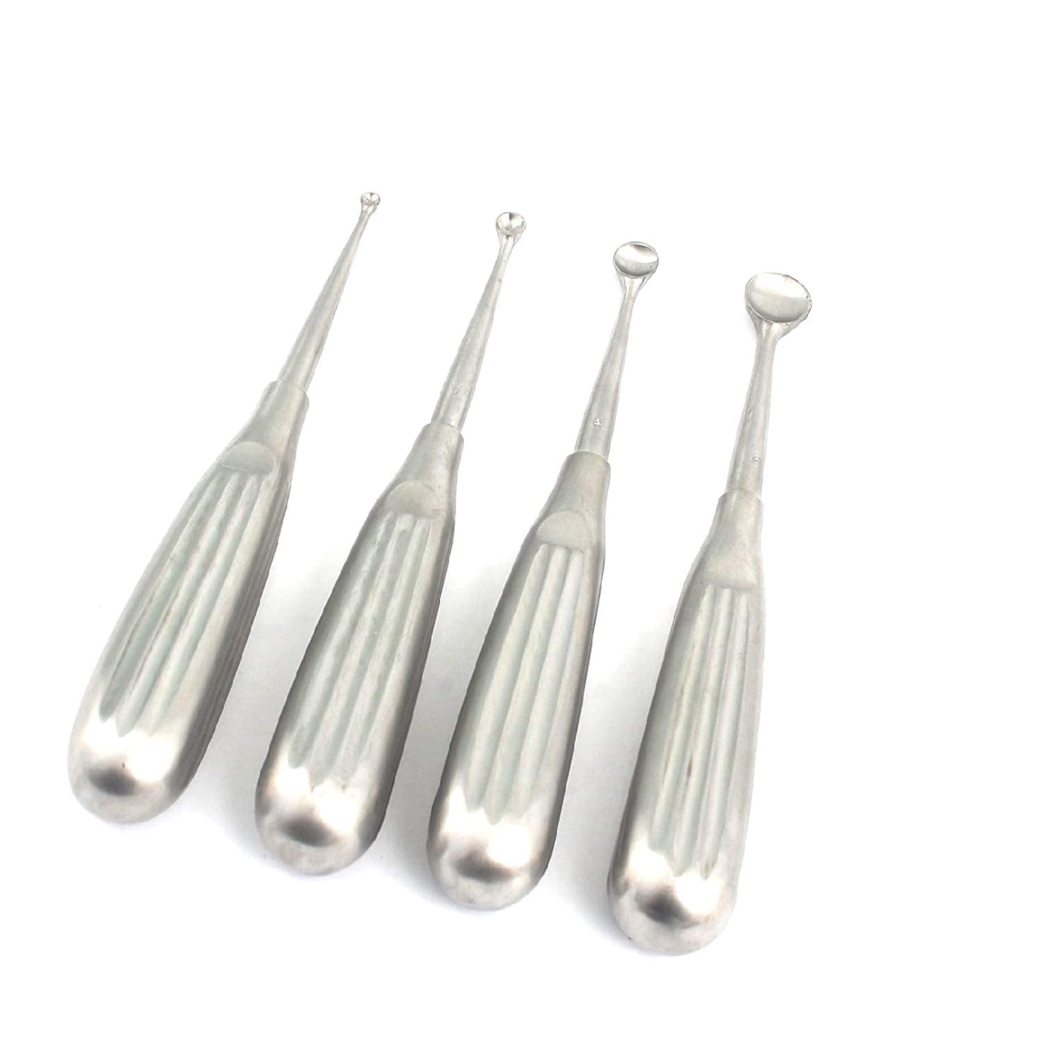 PRECISE CANADA: 4 Spratt BRUN Bone Curette Size 000,1,4, and 6