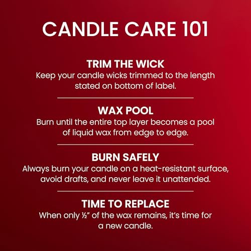 Image of Yankee Candle Macintosh, Fall Scented Candle, 22oz Large Jar with up to 150 Hour Burn Time (Pack of 4)